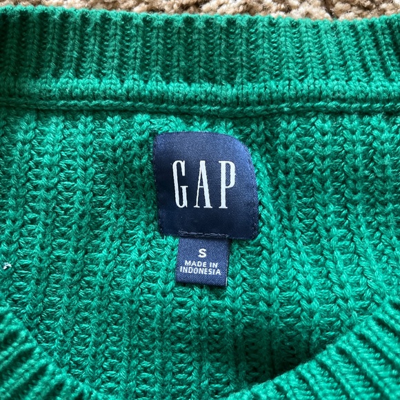 GAP shaker stitch cotton sweater size S - Picture 3 of 5